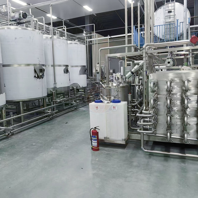 Linea di produzione di latte asettico UHT