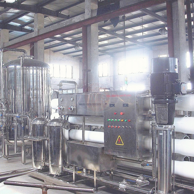 Linea completa di produzione di acqua potabile