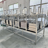 Pressa automatica per formaggio a cilindro