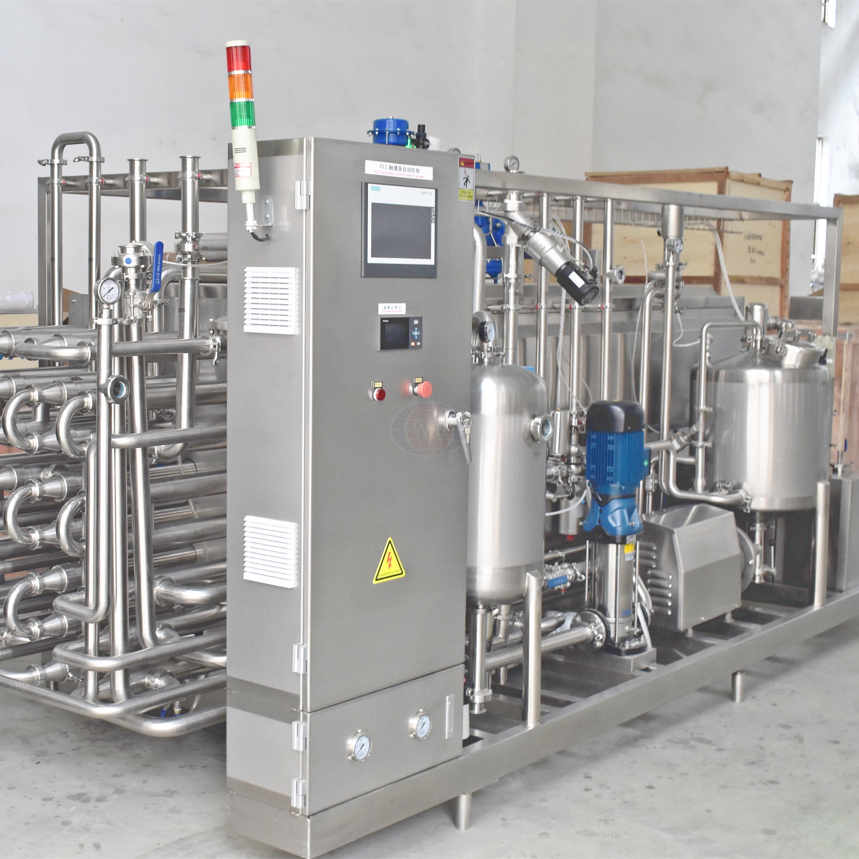 管状 UHT 滅菌器が推奨されるのはどのような場合ですか?